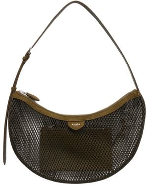 Alaïa Alaïa One Piece Demi Lune Bag - Gray