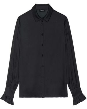 Zadig & Voltaire Thely Satin Shirt - Blue