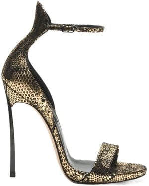 Casadei Sandale Blade Goldfinger - Metallic