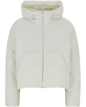 Herno Laminar Short Hooded Down Jacket - Grey
