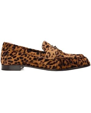 Fendi Slip-On Loafers - Brown