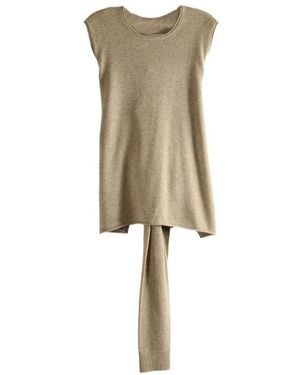 Uma Wang Tied Tank Top - Natural