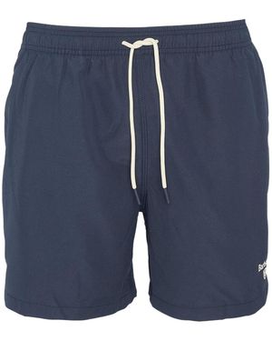 Barbour Logo Swim Shorts - Blue