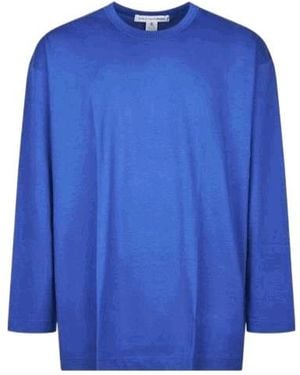 Comme des Garçons Long-Sleeve T-Shirt - Blue