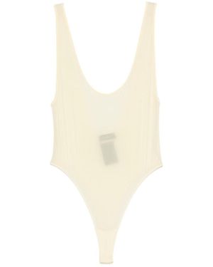 Wardrobe NYC Swimsuit Bodysuit - White