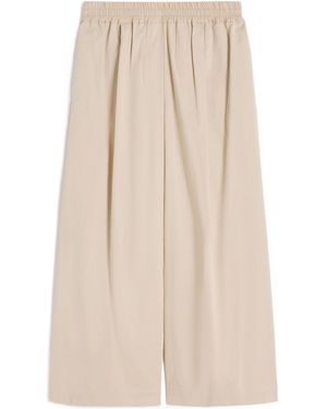 Weekend by Maxmara Elastic Waist Casual Pants - Natural