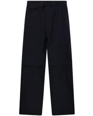 DARKPARK Elastic-Waist Straight-Leg Pants - Blue