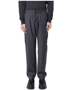 Barena Elastic Waist Sports Trousers - Grey