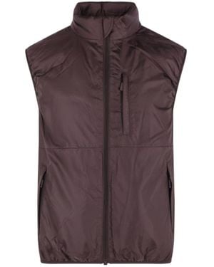 Aspesi Jil Zip Gilet Jacket - Purple
