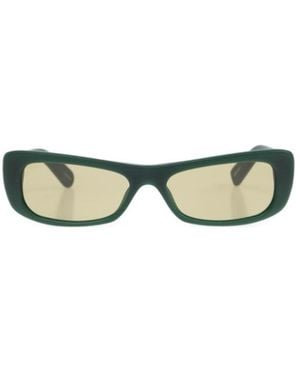 Jacquemus Logo Sunglasses - Green
