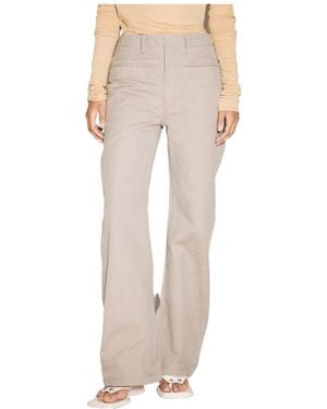 Entire studios Heavy Wide-Leg Trousers - Natural