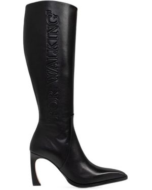 Off-White c/o Virgil Abloh For Walking Loop Boots - Black