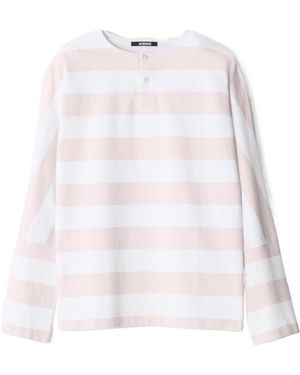 Jacquemus The Marinière Long-Sleeve T-Shirt - Blue
