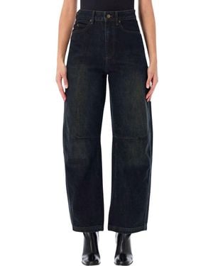 Soeur Eliot Wide-Leg Jeans - Blue