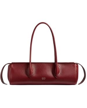 KHAITE Logo-Motif Shoulder Bag - Red