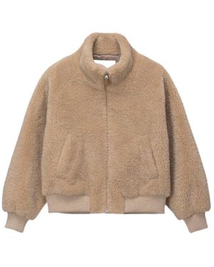 DUNST Fleece Jacket - Natural