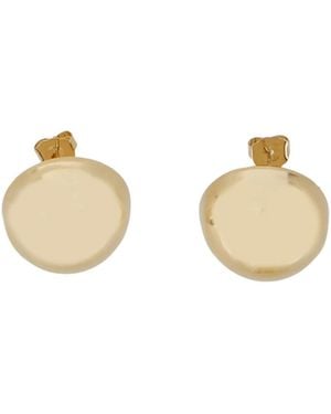 Semicouture Semi Couture Kaley Metal Stud Earrings - Metallic