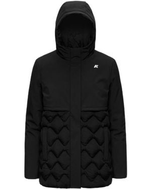 K-Way Siphane Hybrid Warm Shell Jacket - Black