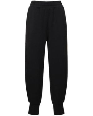 Varley Wide Pants With Ribbed Hem - Black