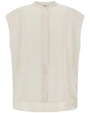 Herno Flap-Sleeve Shirt - White