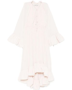Lanvin Asymmetric Dress - White