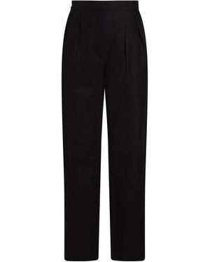 Max Mara Simple Tapered Trousers - Black