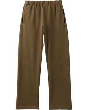 Jacquemus Round Straight-Leg Sweatpants - Green