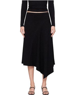 St. Agni Asymmetrical Skirt - Black