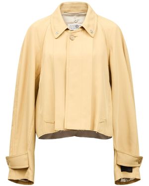 MM6 by Maison Margiela Twill Jacket - Metallic