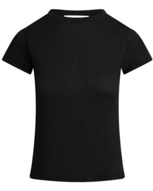 AYA MUSE Crew Neck T-Shirt - Black
