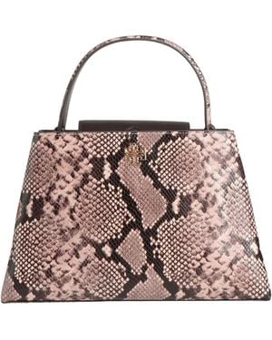 Tory Burch Medium-Sized Snake-Print Tote Bag - Pink