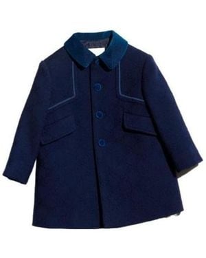 Gucci Gg Coat - Blue