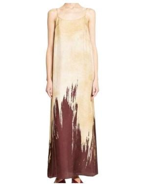 Uma Wang Sleeveless Dress - Natural
