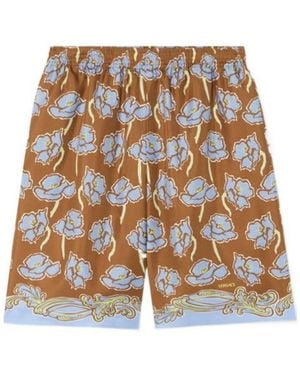 Versace Poppies Shorts - Multicolour
