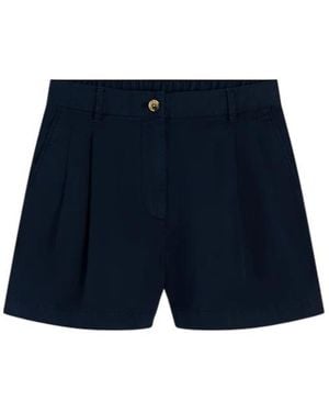Tommy Hilfiger Flared Shorts - Blue