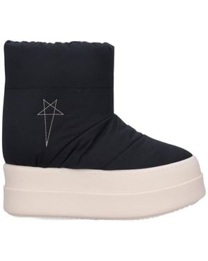 Rick Owens Drkshdw Porterville Mega Bumper Low Lunar Boots - Blue