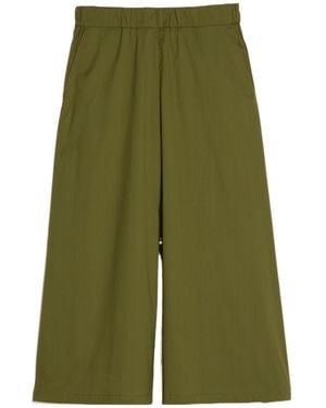 iBlues Elastic-Waist Casual Trousers - Green