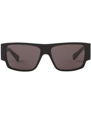 Bottega Veneta Eyewear Square Frame Sunglasses - Grey