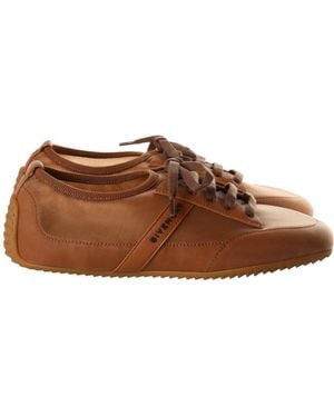 Givenchy Slim Lace-Up Trainers - Brown