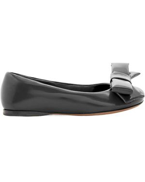 Loewe Puffy Ballerina Flat Shoes - Grey