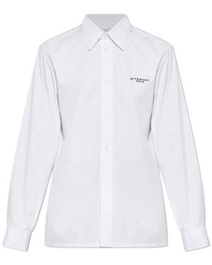 Givenchy Logo-Print Shirt - White