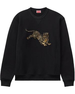 KENZO Jumping Tiger' Sweatshirt - Black