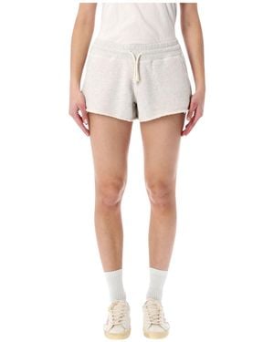 Golden Goose Star Drawstrign Shorts - White