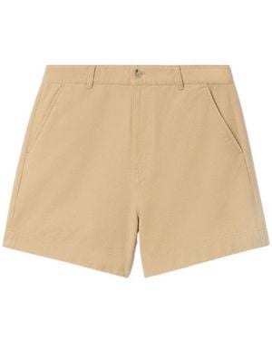 Filippa K Baggy Belt-Loop Shorts - Natural