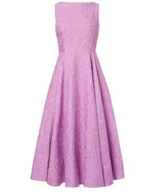 ROKSANDA Sleeveless Midi Dress - Purple