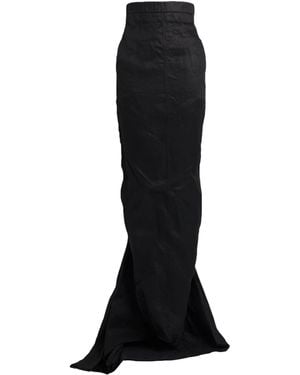 Rick Owens Simple Bias-Cut Skirt - Black