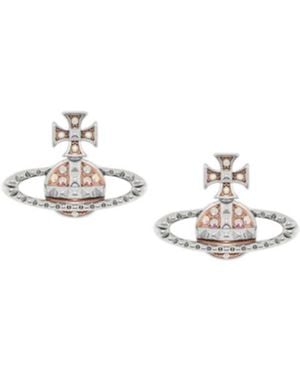 Vivienne Westwood Mayfair Bas Relief Earrings - White