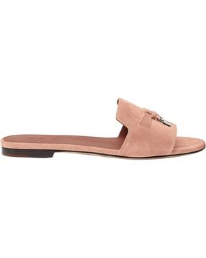 Loro Piana Summer Charms Sandal - Pink