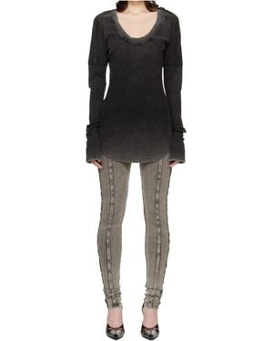KNWLS Bellona Long-Sleeve Tops - Black