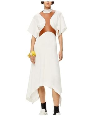 Loewe Silk Dress - White